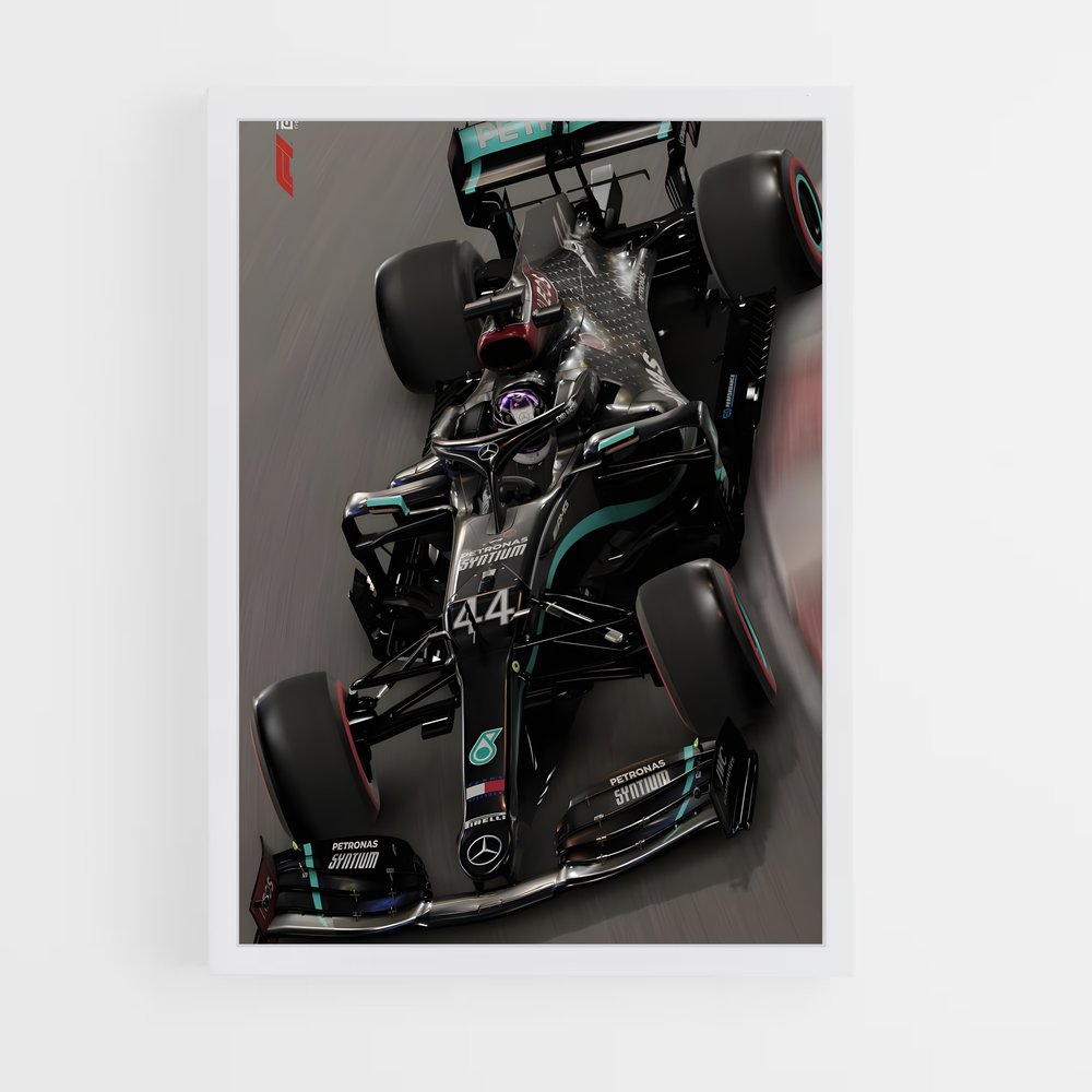 Poster W11 Speed Demon – affiche Voitures de Formule 1 (vue 3)